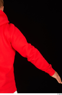 Dave arm dressed red hoodie upper body 0005.jpg